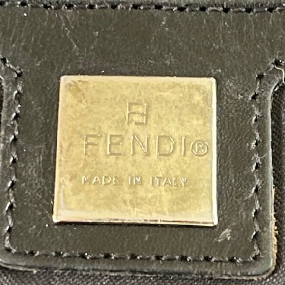 Vintage Fendi Zucca Tote-Black. - Picture 4 of 9